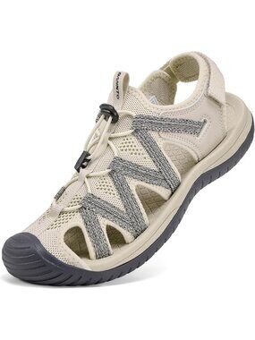 Women's Closed Toe Hiking Sandals | Comfortable Walking Water Shoes for Outdoor